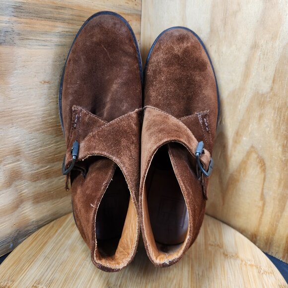 Frye William Monk Chukka Suede Boots main image 4